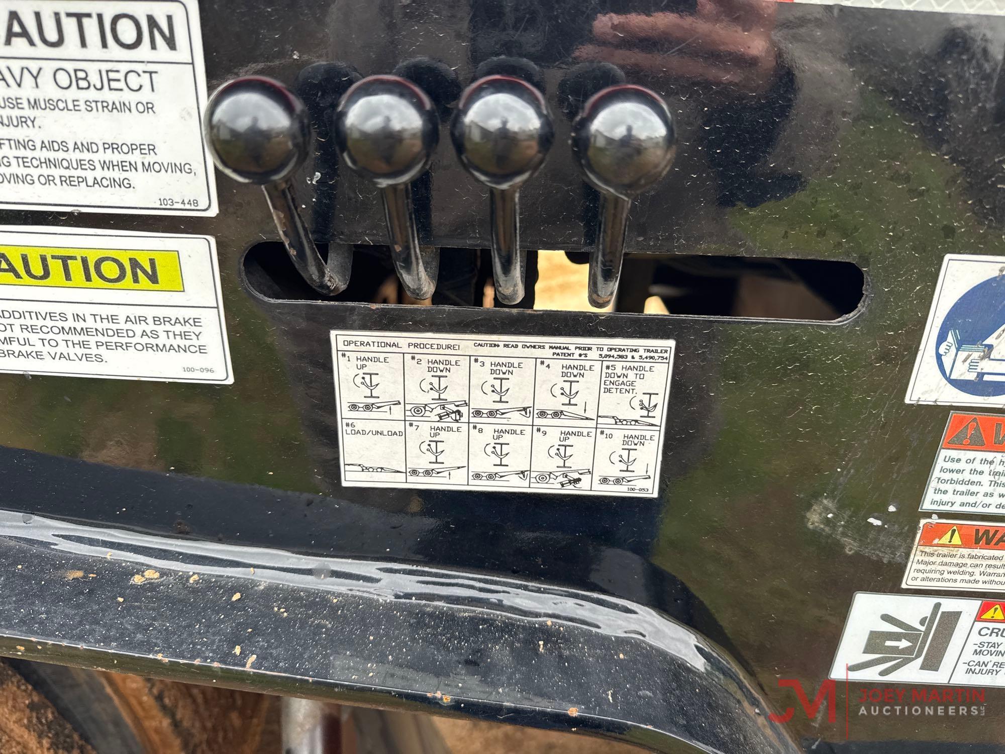 2005 TRAIL-EZE TE70HT48 HYDRAULIC TAIL TRAILER