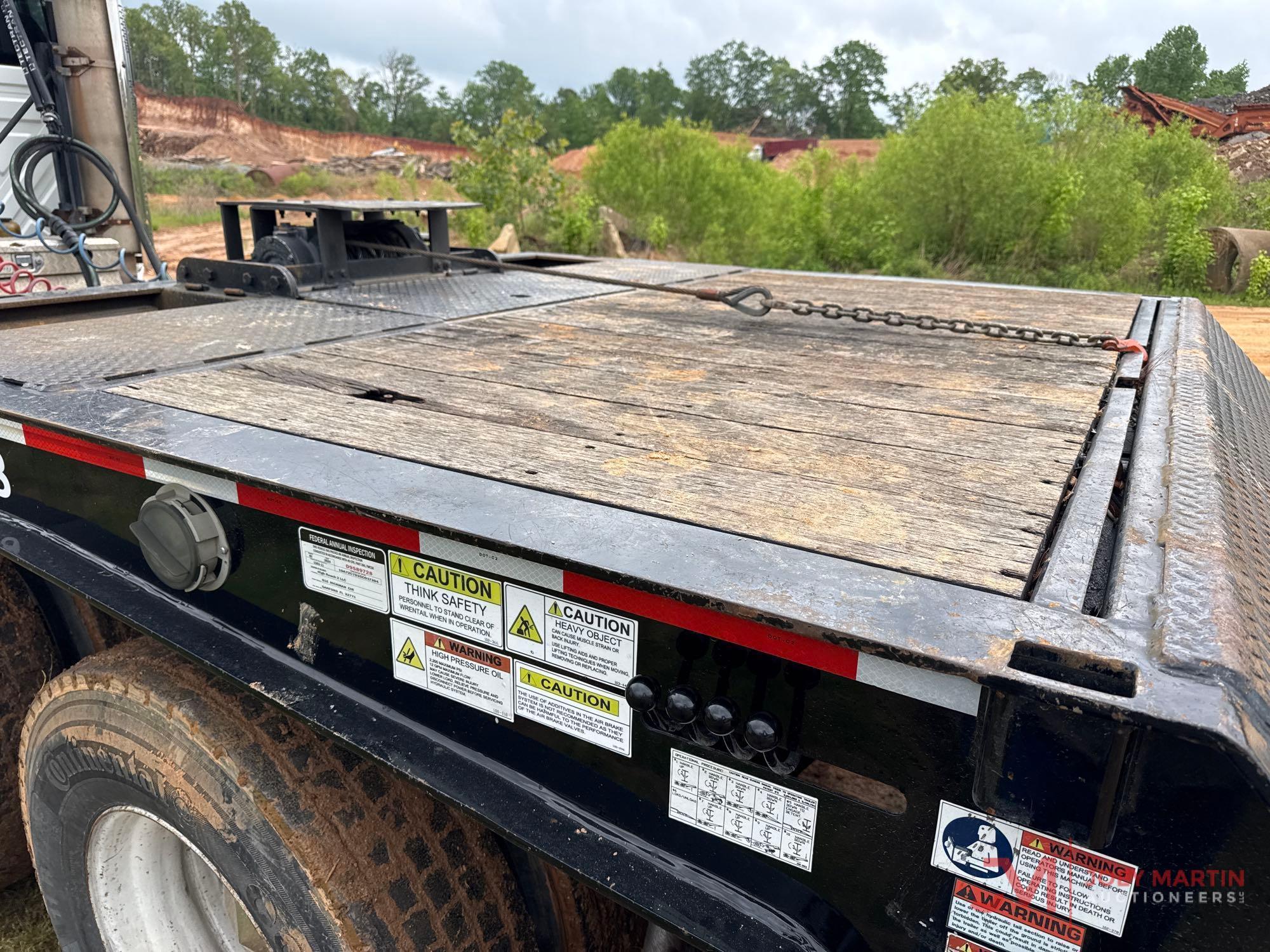 2005 TRAIL-EZE TE70HT48 HYDRAULIC TAIL TRAILER
