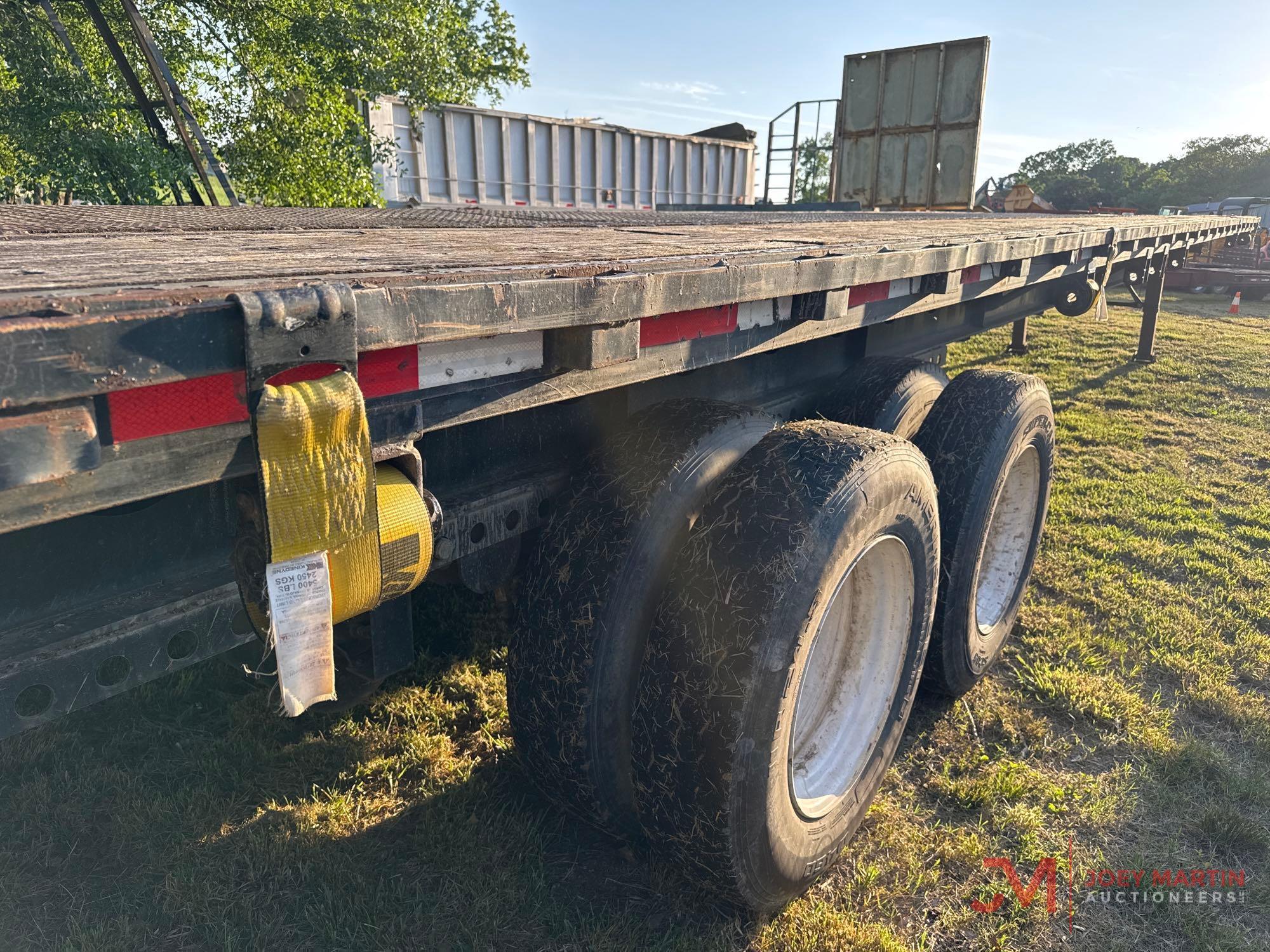 2008 LUFKIN80' STRETCH FLATBED TRAILER