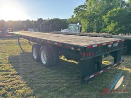 2008 LUFKIN80' STRETCH FLATBED TRAILER