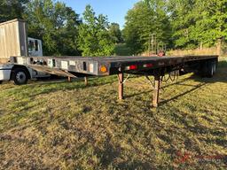 2008 LUFKIN80' STRETCH FLATBED TRAILER