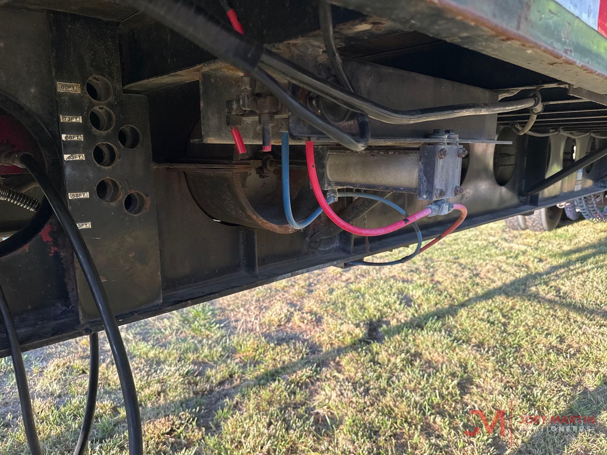 2008 LUFKIN80' STRETCH FLATBED TRAILER