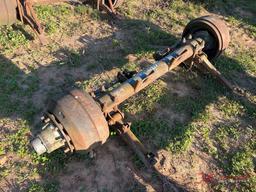 (1) TRAILER AXLE