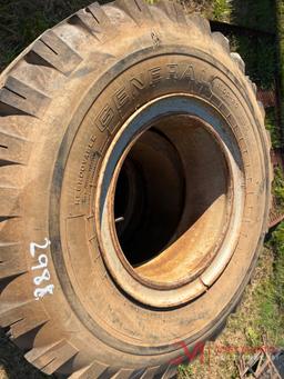 (4) USED 11.00-20 USED TIRES
