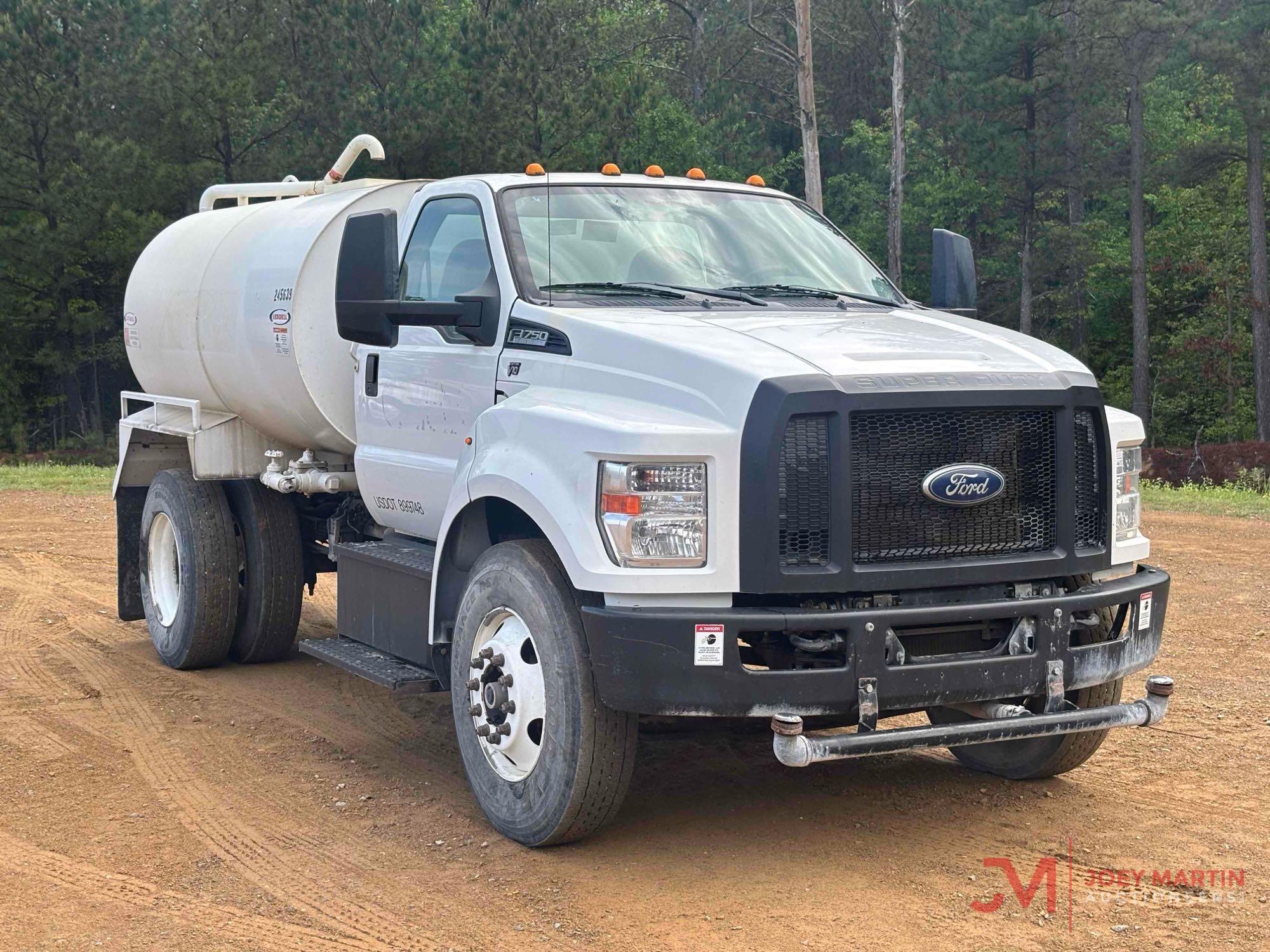 2019 FORD F-750 WATER TRUCK