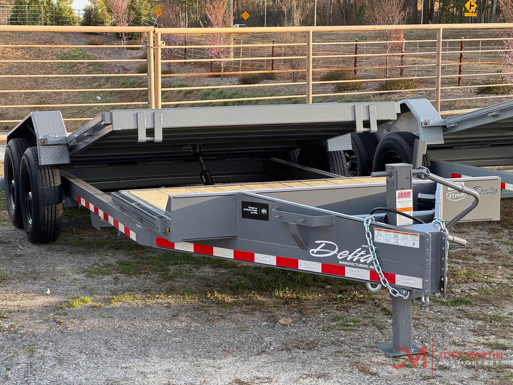 NEW/UNUSED 2025 DELTA 20' TILT TRAILER