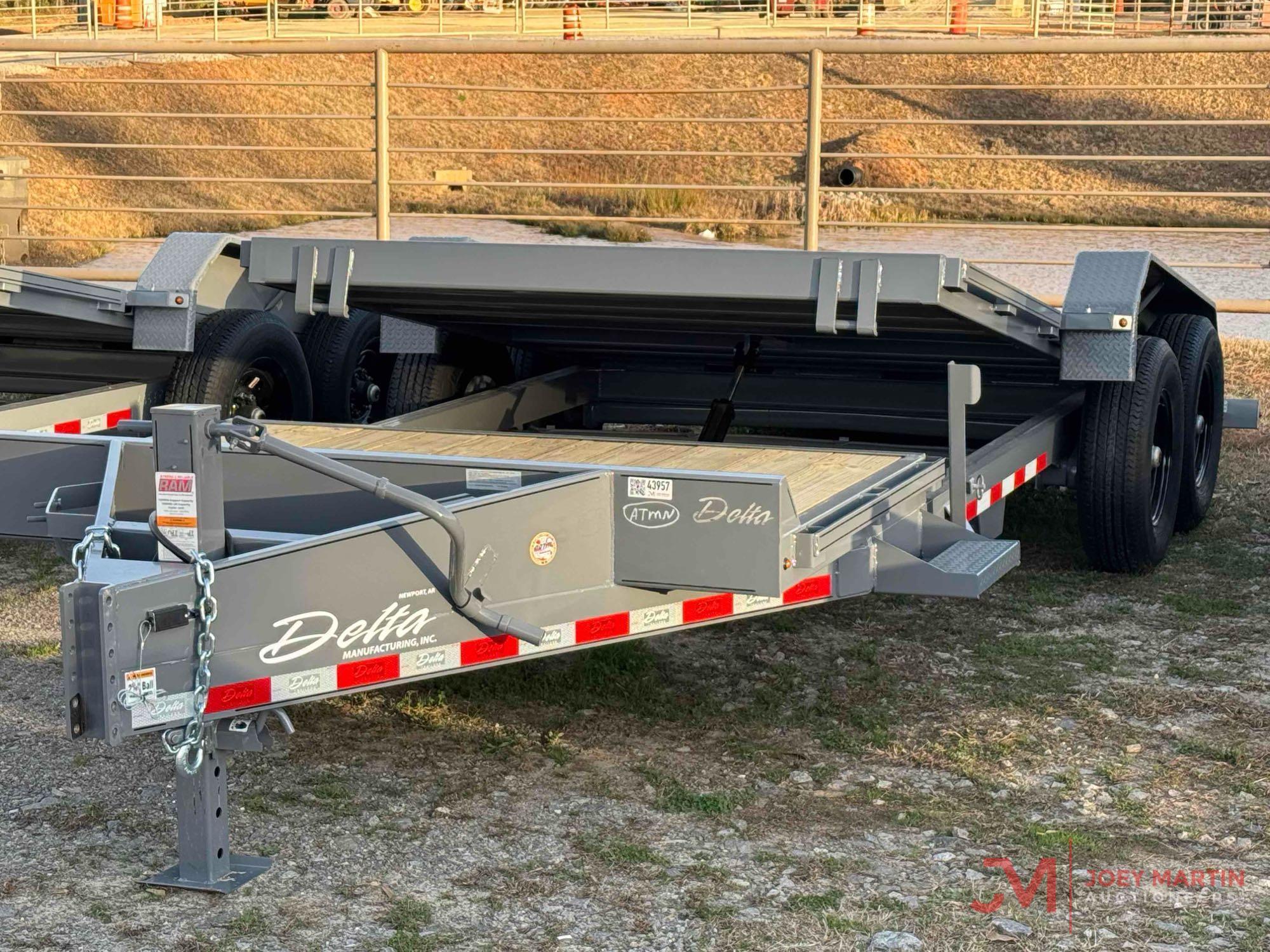 NEW/UNUSED 2025 DELTA 20' TILT TRAILER