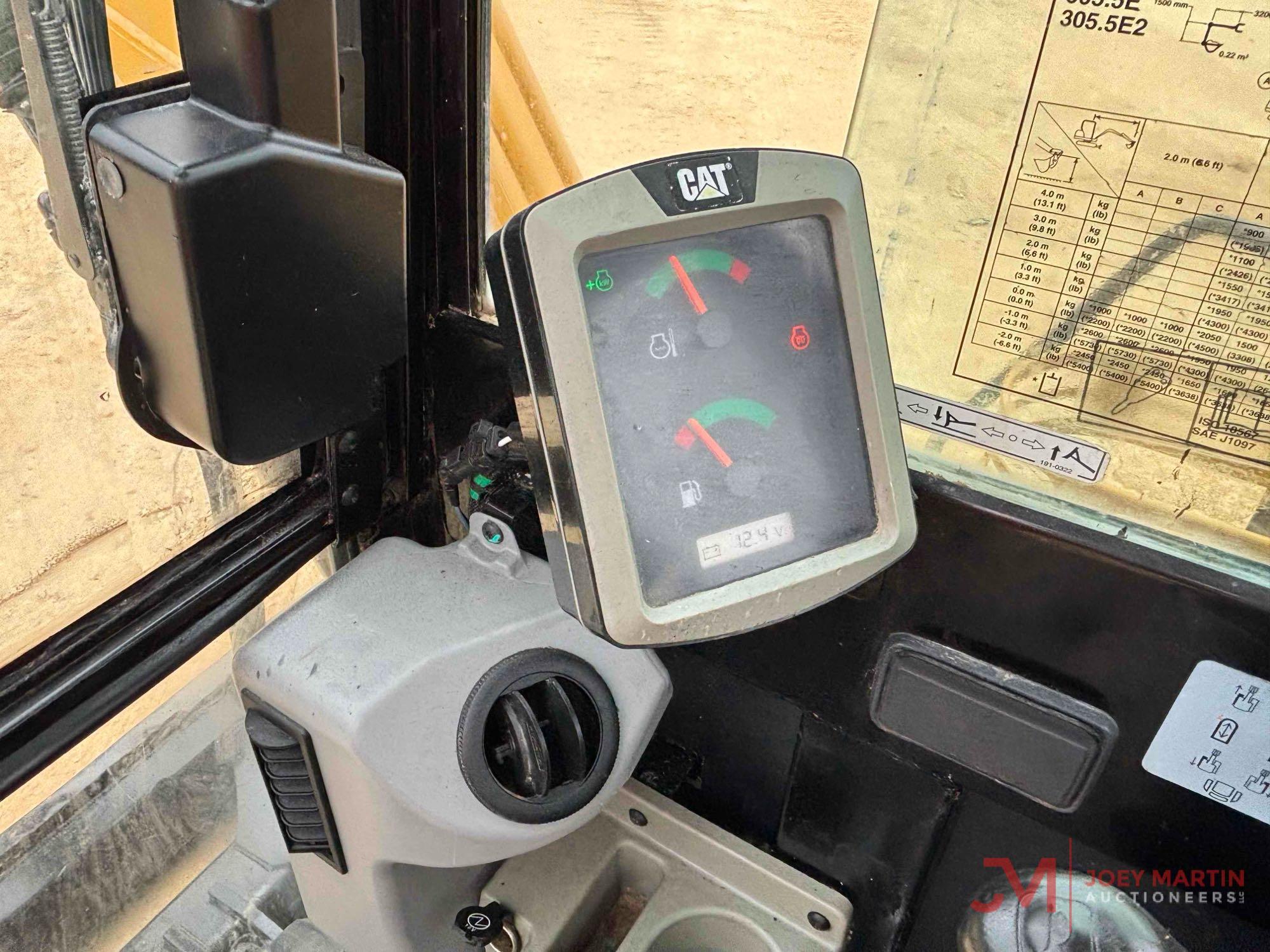 2021 CAT 305.5E2 MINIEXCAVATOR