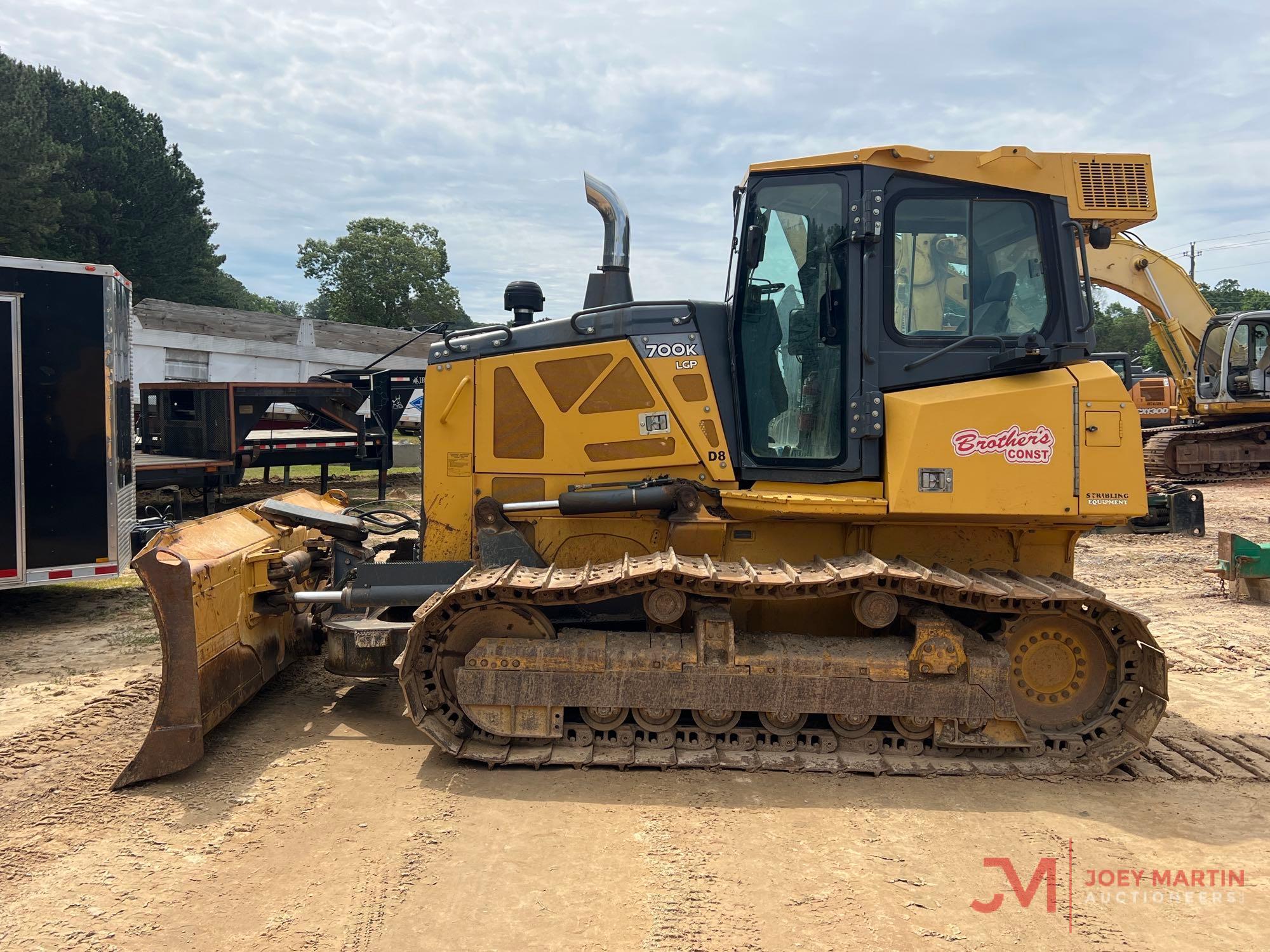 2015 JOHN DEERE 700K LGP CRAWLER DOZER