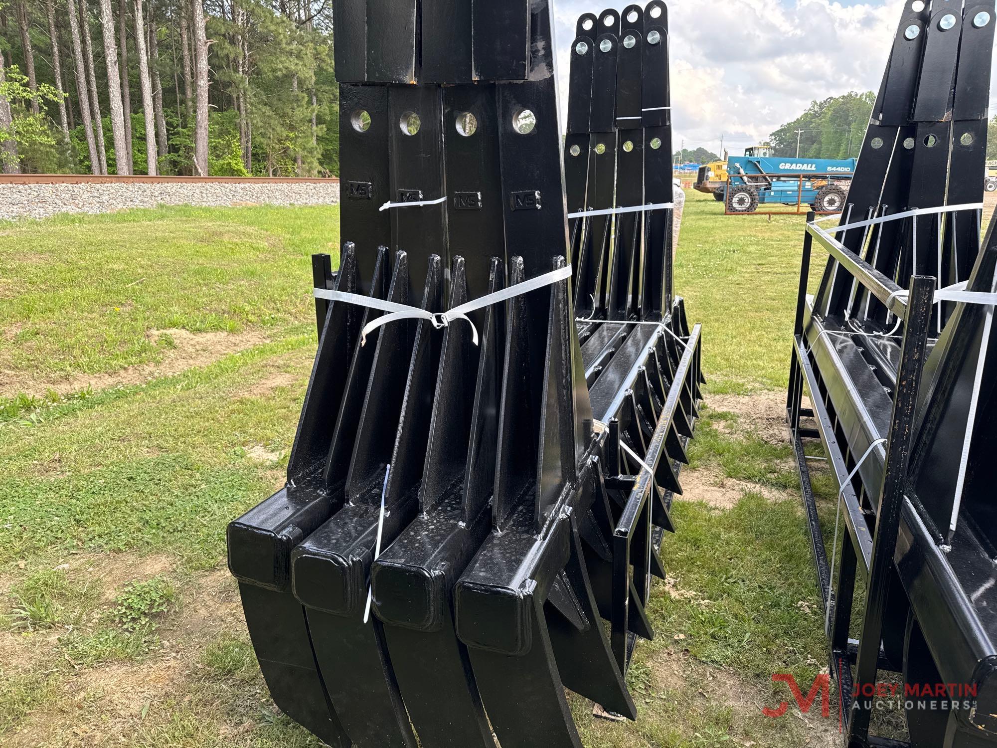 (1)NEW/UNUSED M5 EXTREME DUTY CRAWLER DOZER 11' HANG ON RAKE W/BOLTS (D400/120-10)