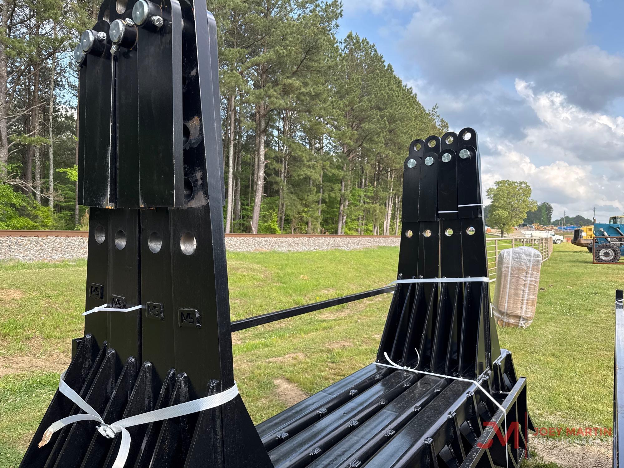 (1)NEW/UNUSED M5 EXTREME DUTY CRAWLER DOZER 11' HANG ON RAKE W/BOLTS (D400/120-10)
