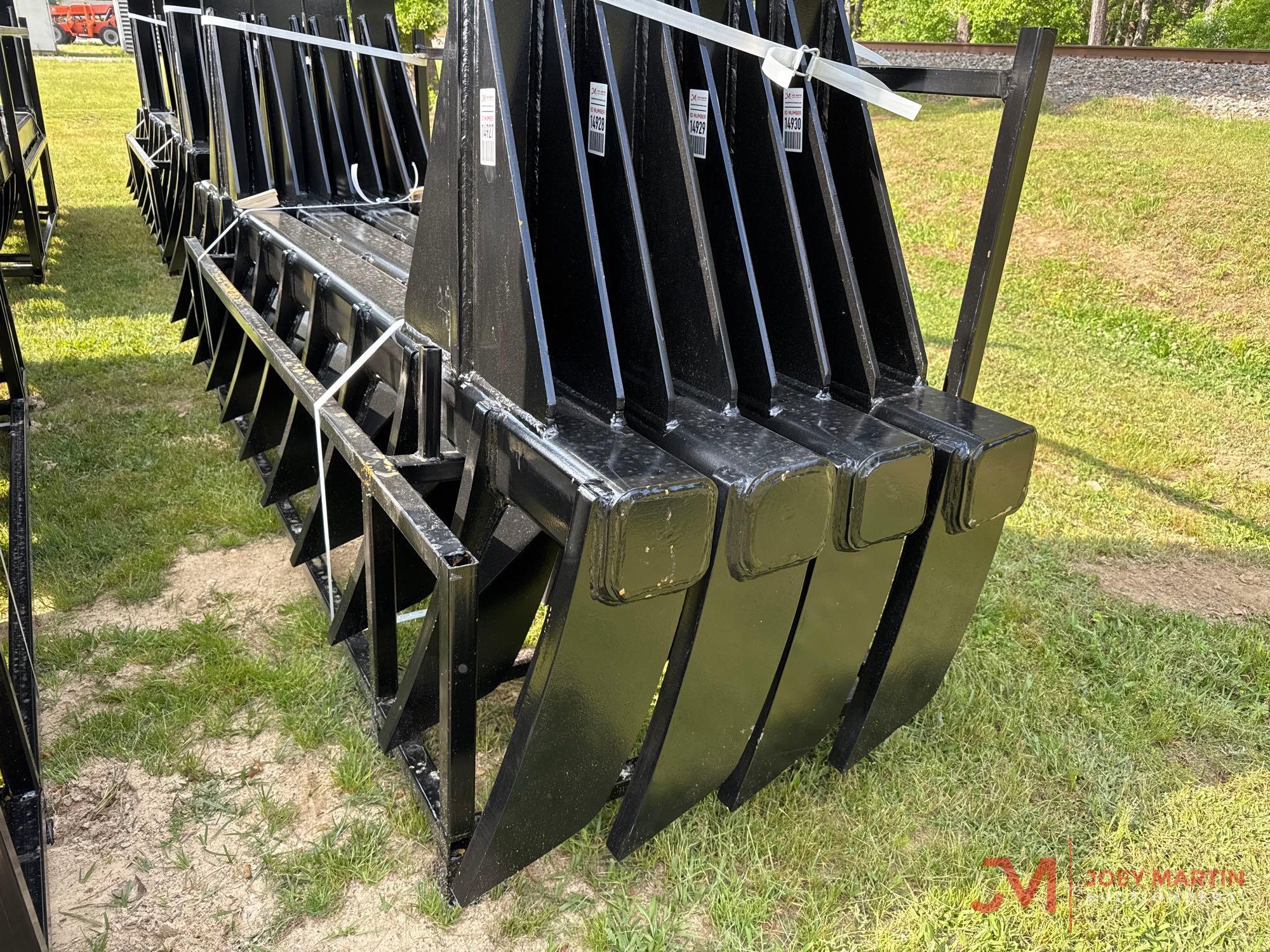 (1)NEW/UNUSED M5 EXTREME DUTY CRAWLER DOZER 11' HANG ON RAKE W/BOLTS (D400/120-10)