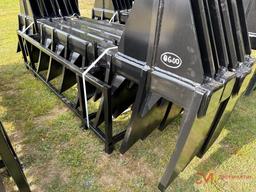 (1)NEW/UNUSED M5 EXTREME DUTY CRAWLER DOZER 10' HANG ON RAKE W/BOLTS (D400/120-10)