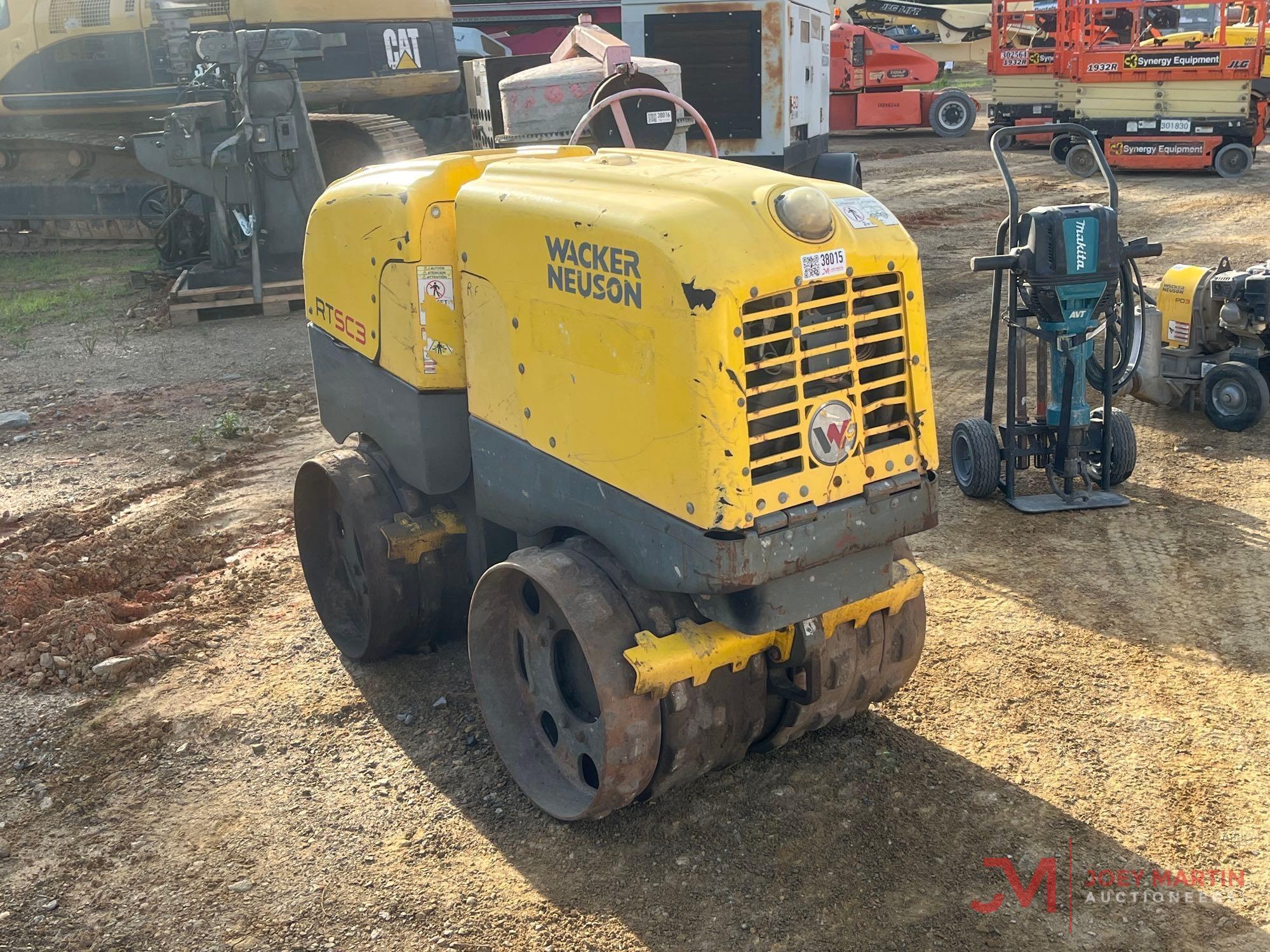 2018 WACKER NEUSON RTSC3 TRENCH COMPACTOR