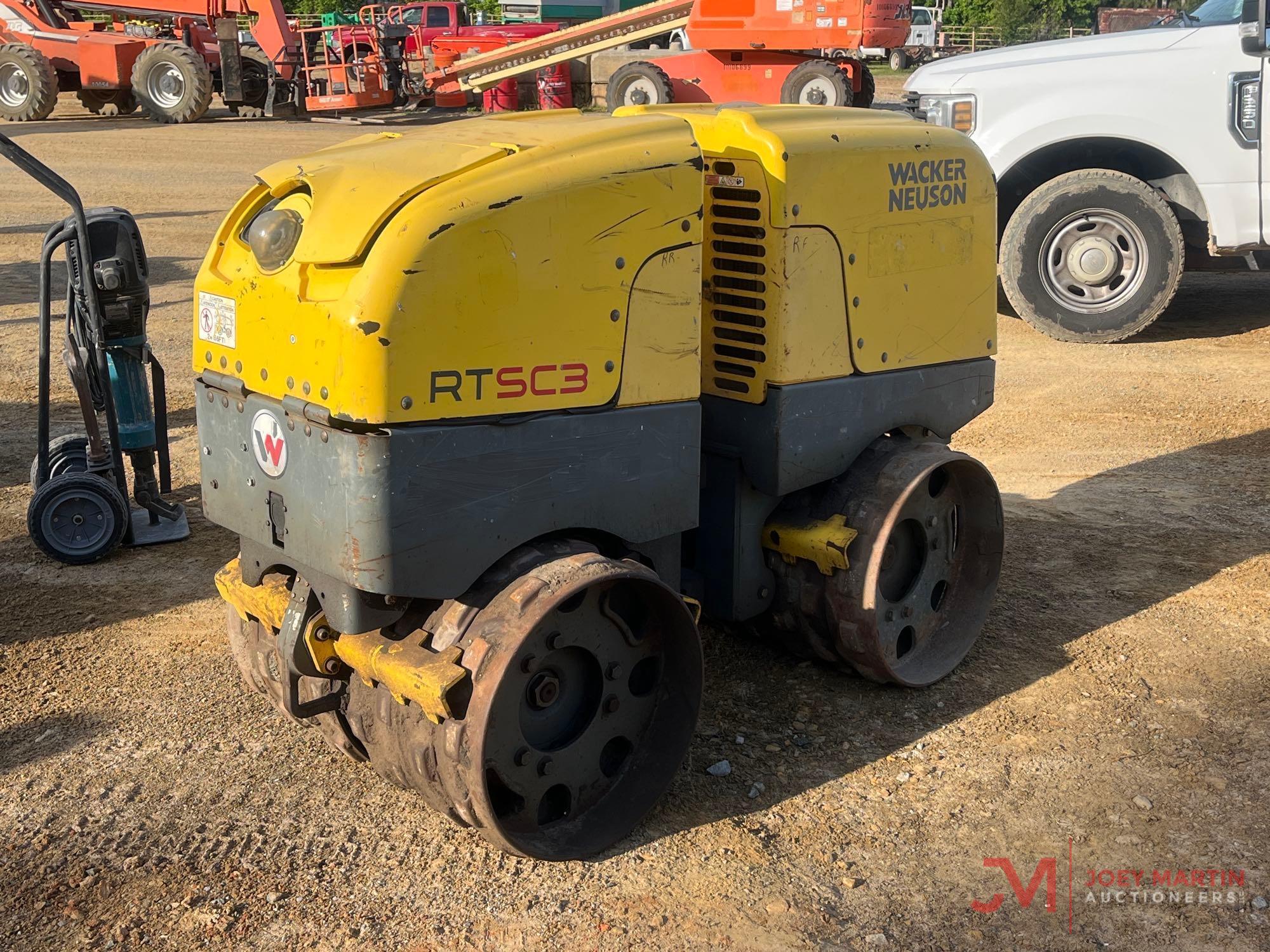 2018 WACKER NEUSON RTSC3 TRENCH COMPACTOR