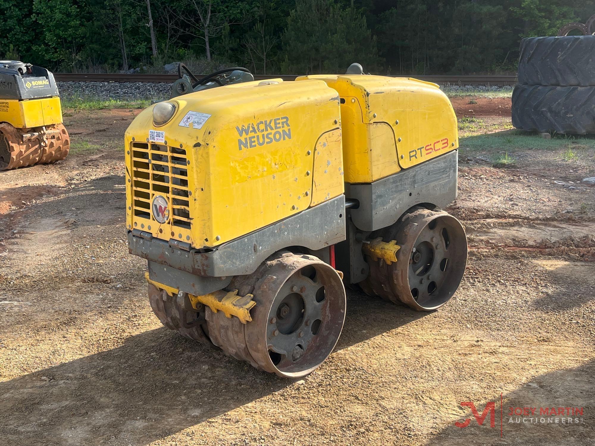 2018 WACKER NEUSON RTSC3 TRENCH COMPACTOR