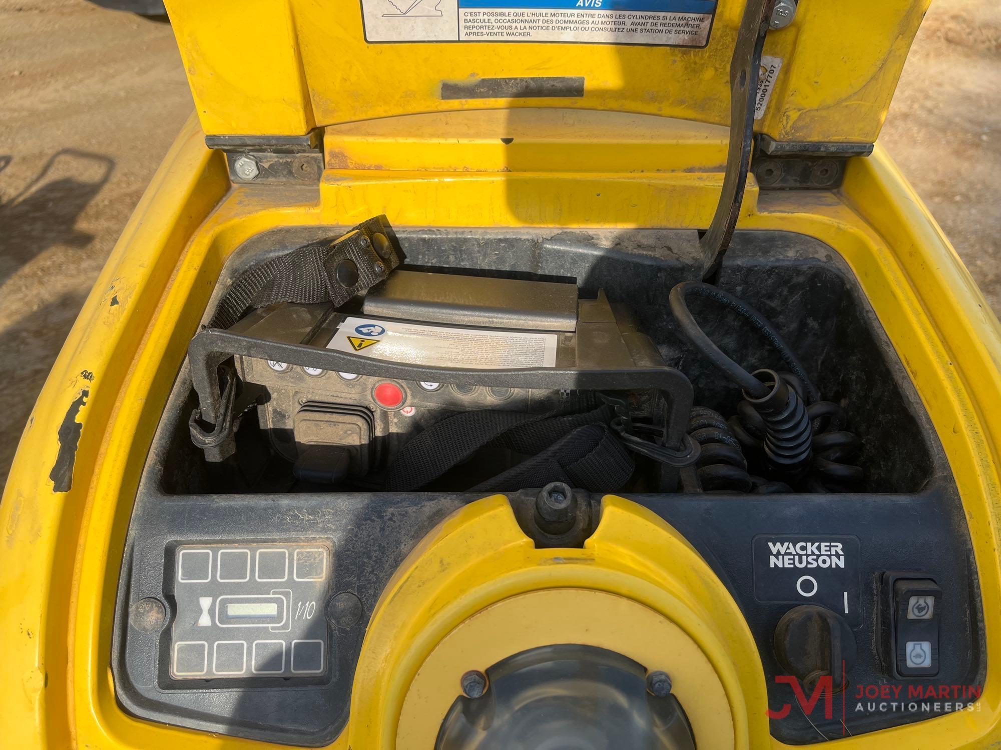 2018 WACKER NEUSON RTSC3 TRENCH COMPACTOR