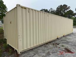 40' ONE TRIP SHIPPING CONTAINER