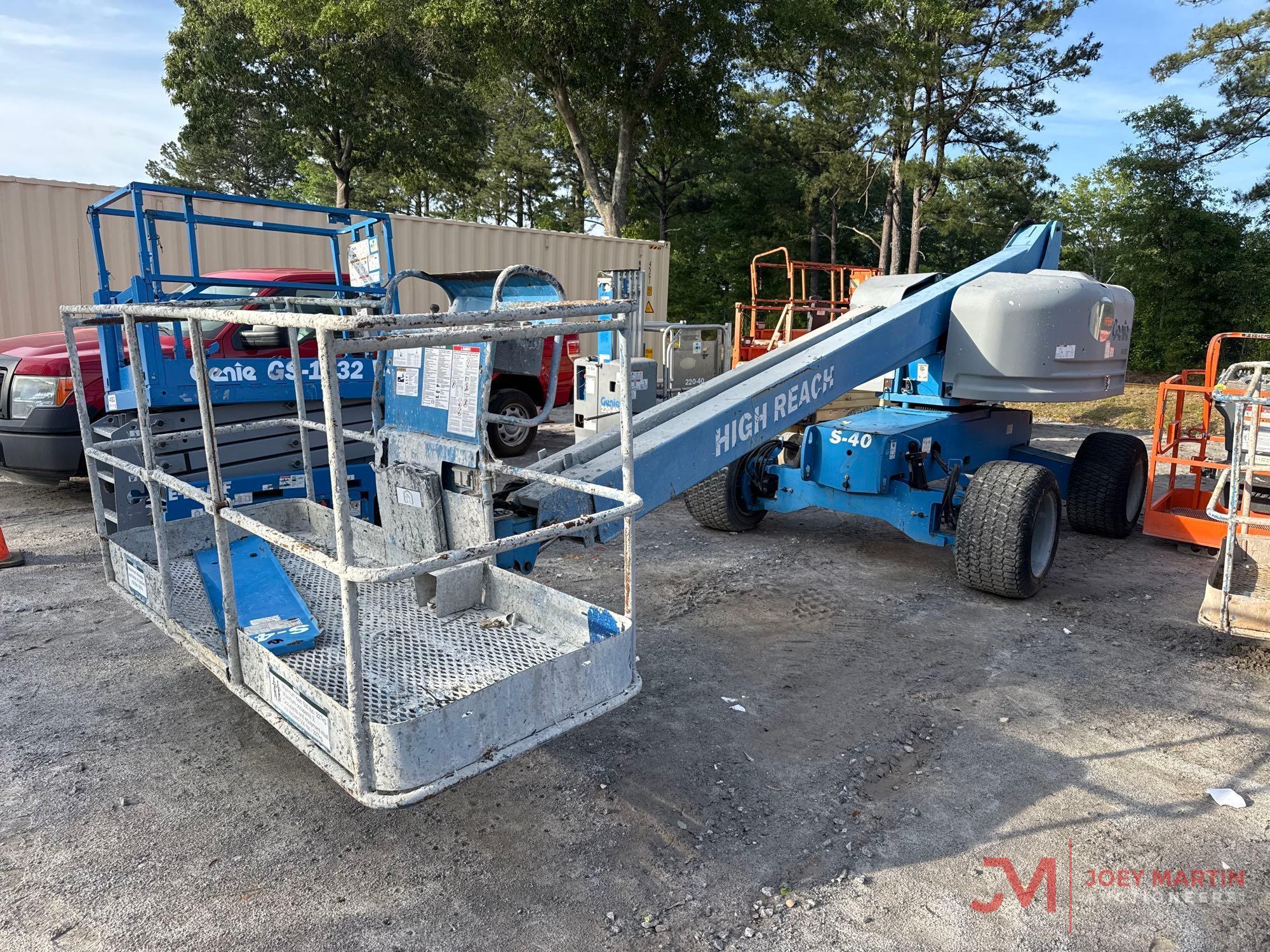 2015 GENIE S-40 BOOM LIFT