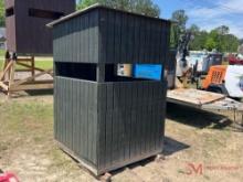 NEW 4' X 4' SHOOTING HOUSE