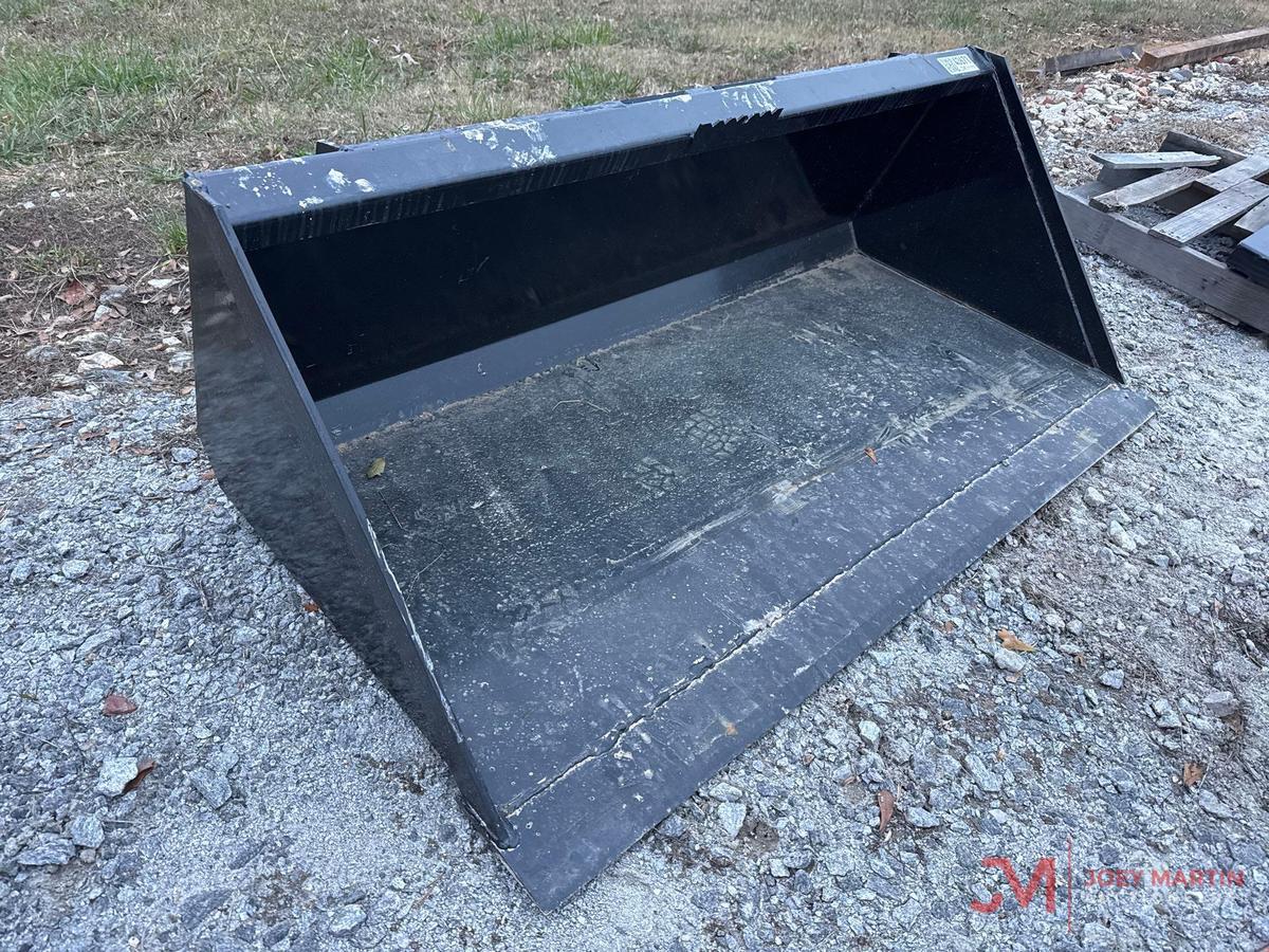 NEW 60" SMOOTH BUCKET SKID STEER ATTACHMENT