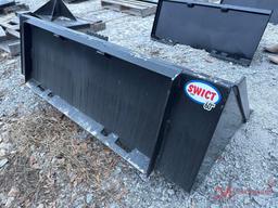 NEW 60" SMOOTH BUCKET SKID STEER ATTACHMENT