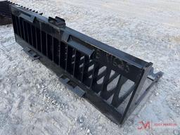 NEW 76" ROCK BUCKET SKID STEER ATTACHMENT