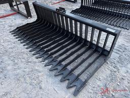NEW 76" ROCK BUCKET SKID STEER ATTACHMENT