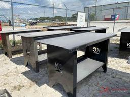 NEW 60" KC STEEL WORK BENCH