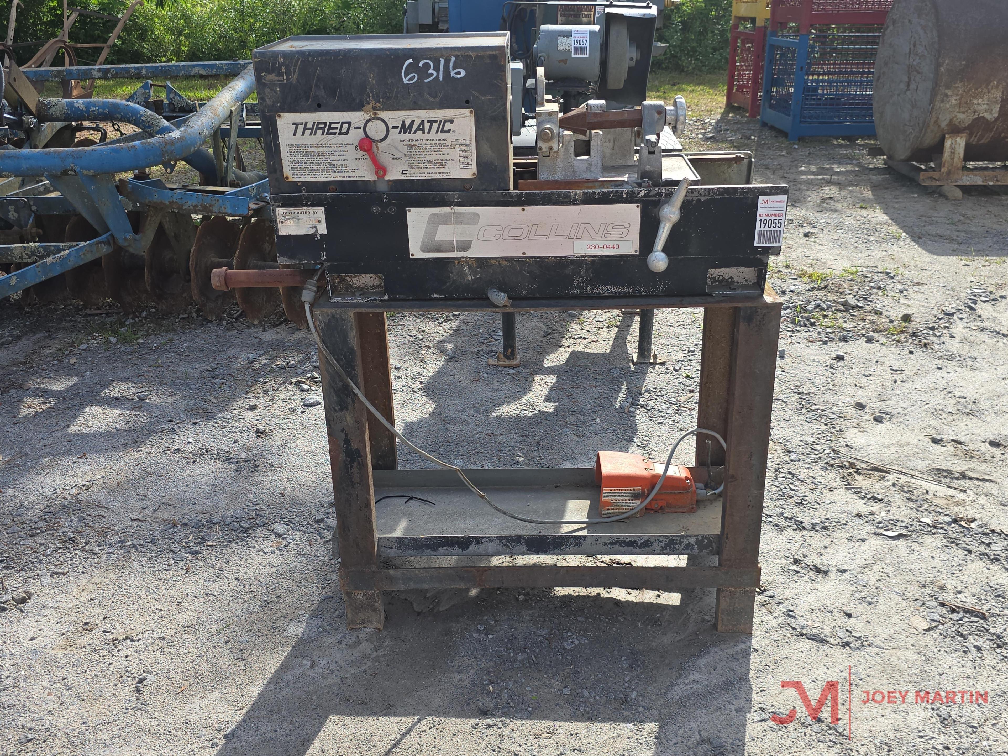 COLLINS THRED-0-MATICELECTRIC PIPE THREADER