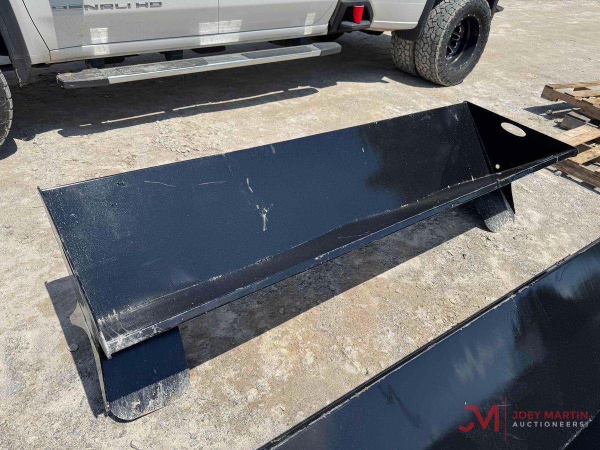 NEW 7' 6" LIVESTOCK FEED TROUGH WITH DRAIN HOLES