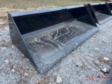 NEW 78" SMOOTH BUCKET SKID STEER ATTACHMENT