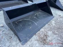 NEW 66" SMOOTH BUCKET SKID STEER ATTACHMENT
