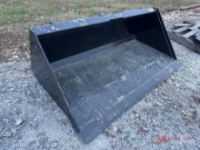 NEW 60" SMOOTH BUCKET SKID STEER ATTACHMENT