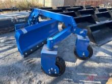 UNUSED HYDRAULIC GRADER BLADE SKID STEER ATTACHMENT
