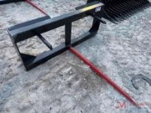 NEW SINGLE PRONG HAY SPEAR SKID STEER ATTACHMENT