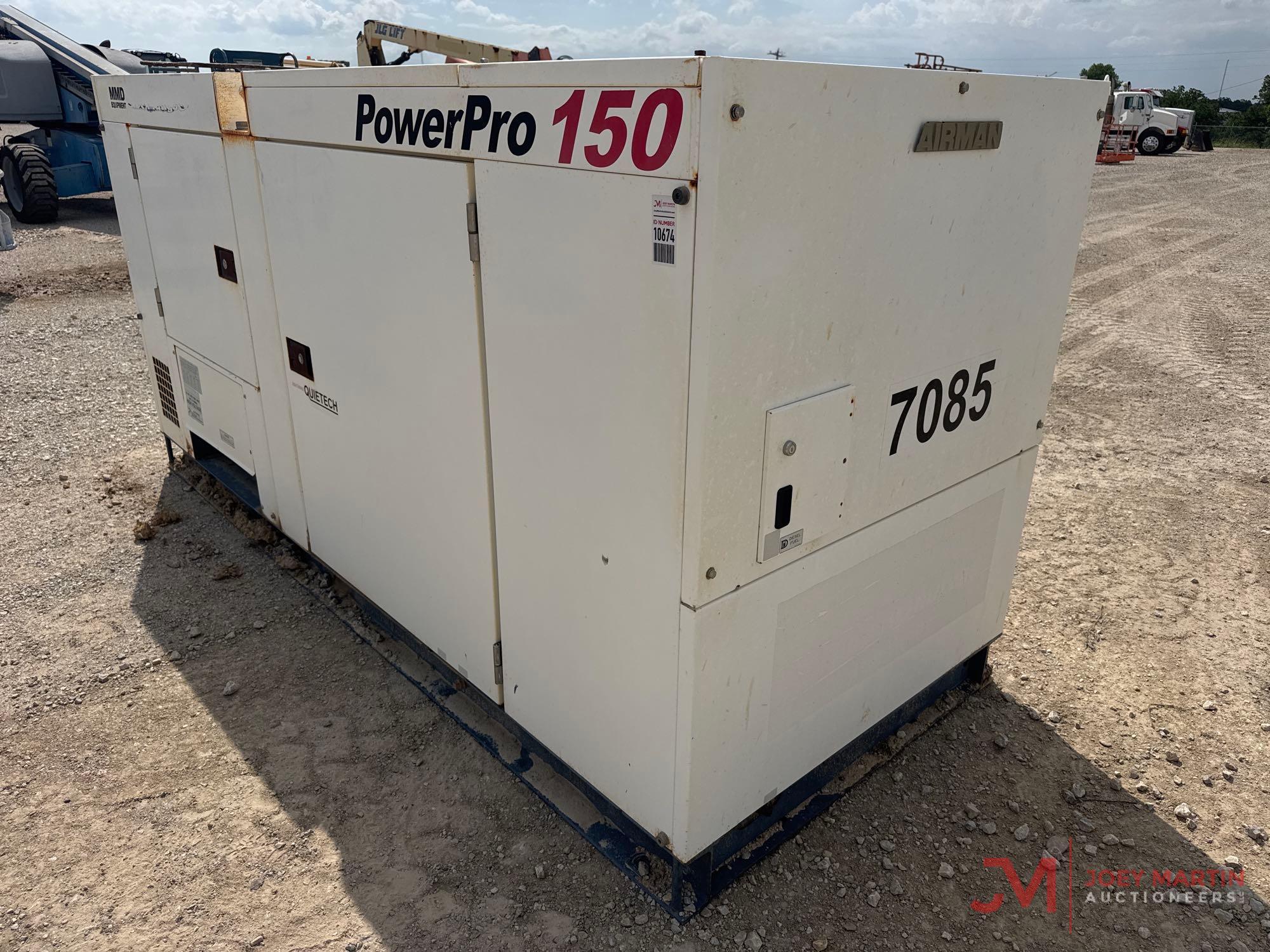 AIRMAN POWER PRO SDG150S GENERATOR