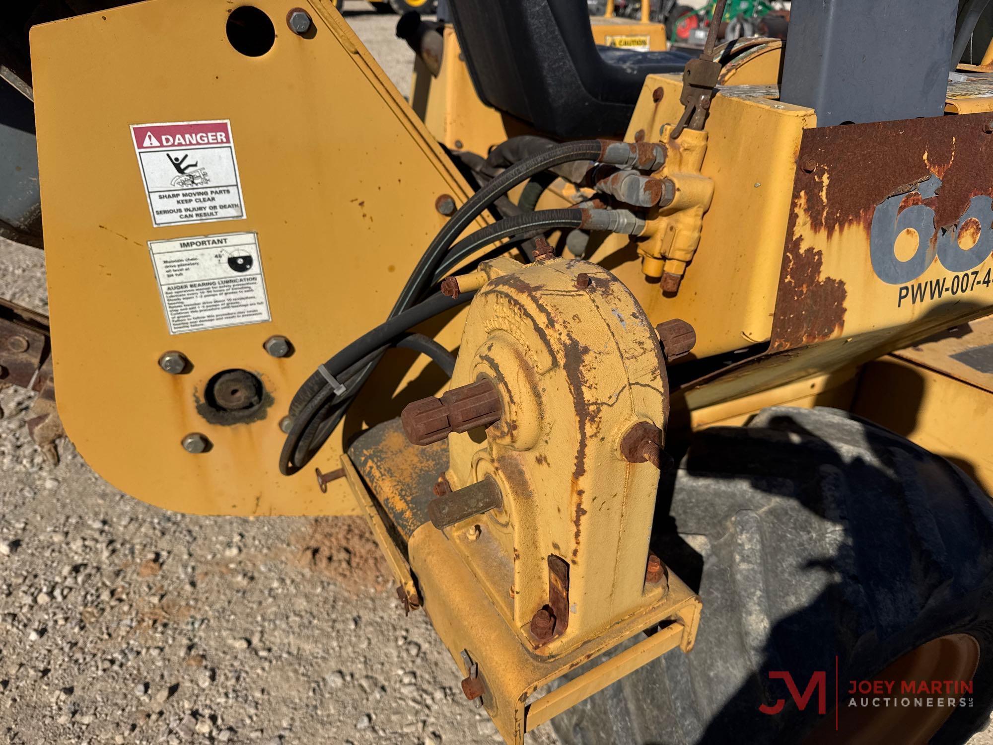 CASE 660 TRENCHER