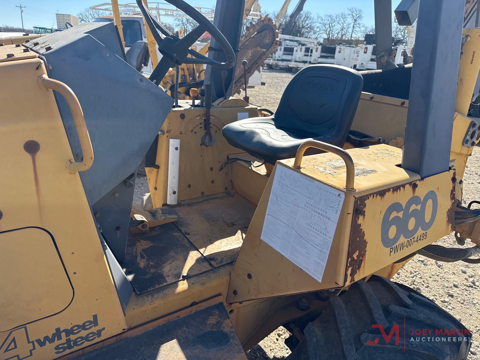 CASE 660 TRENCHER