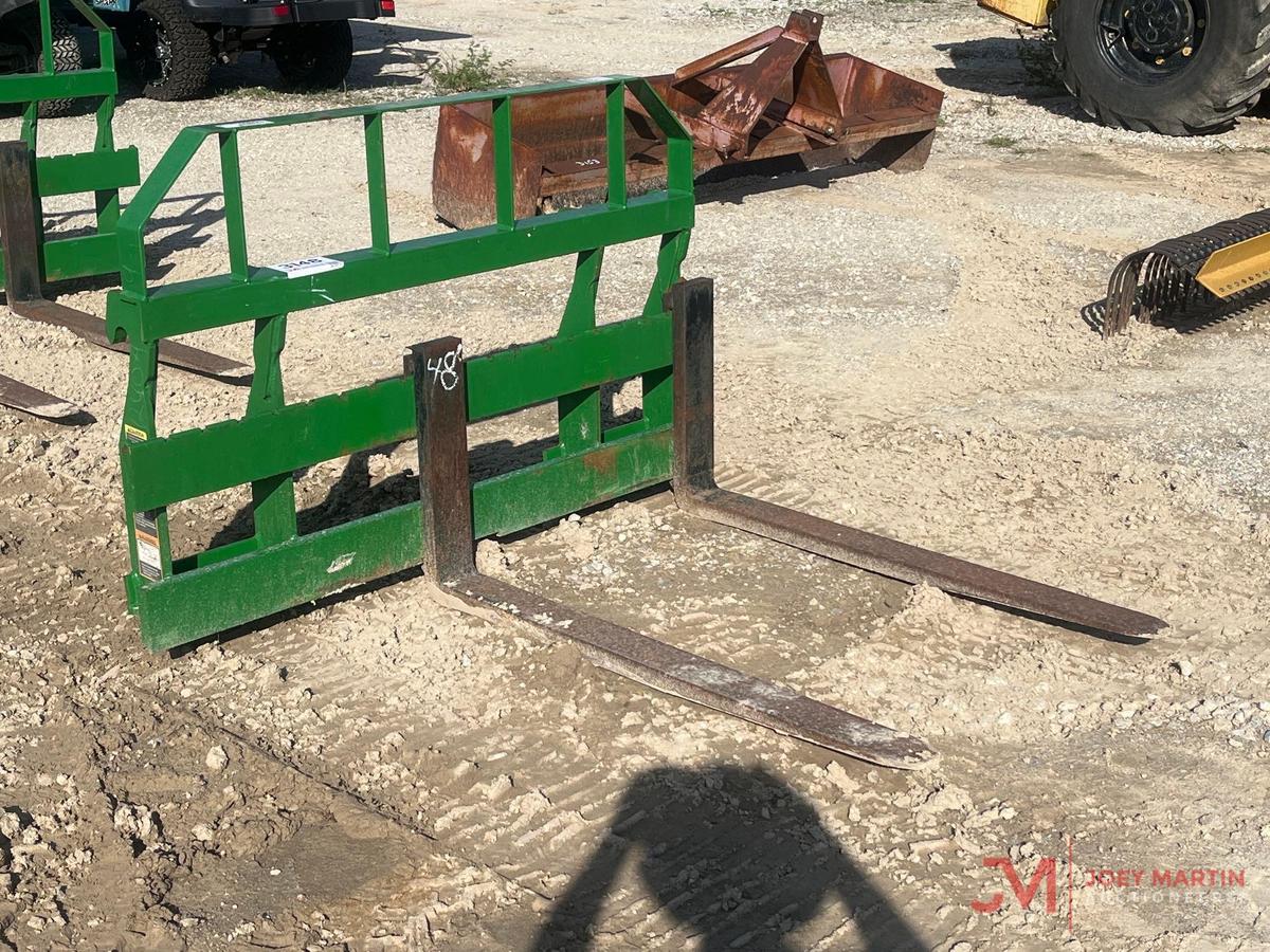 48" TRACTOR LOADER FORKS