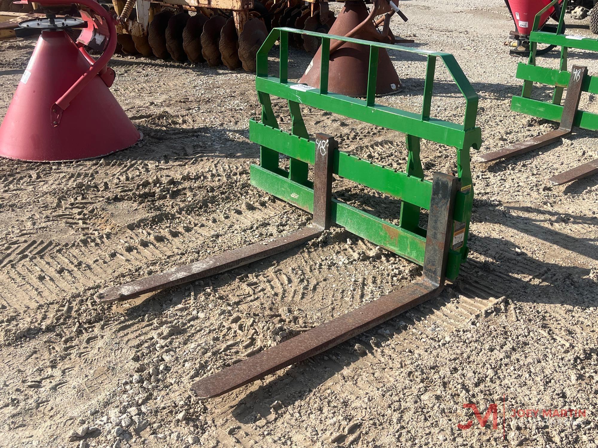 48" TRACTOR LOADER FORKS