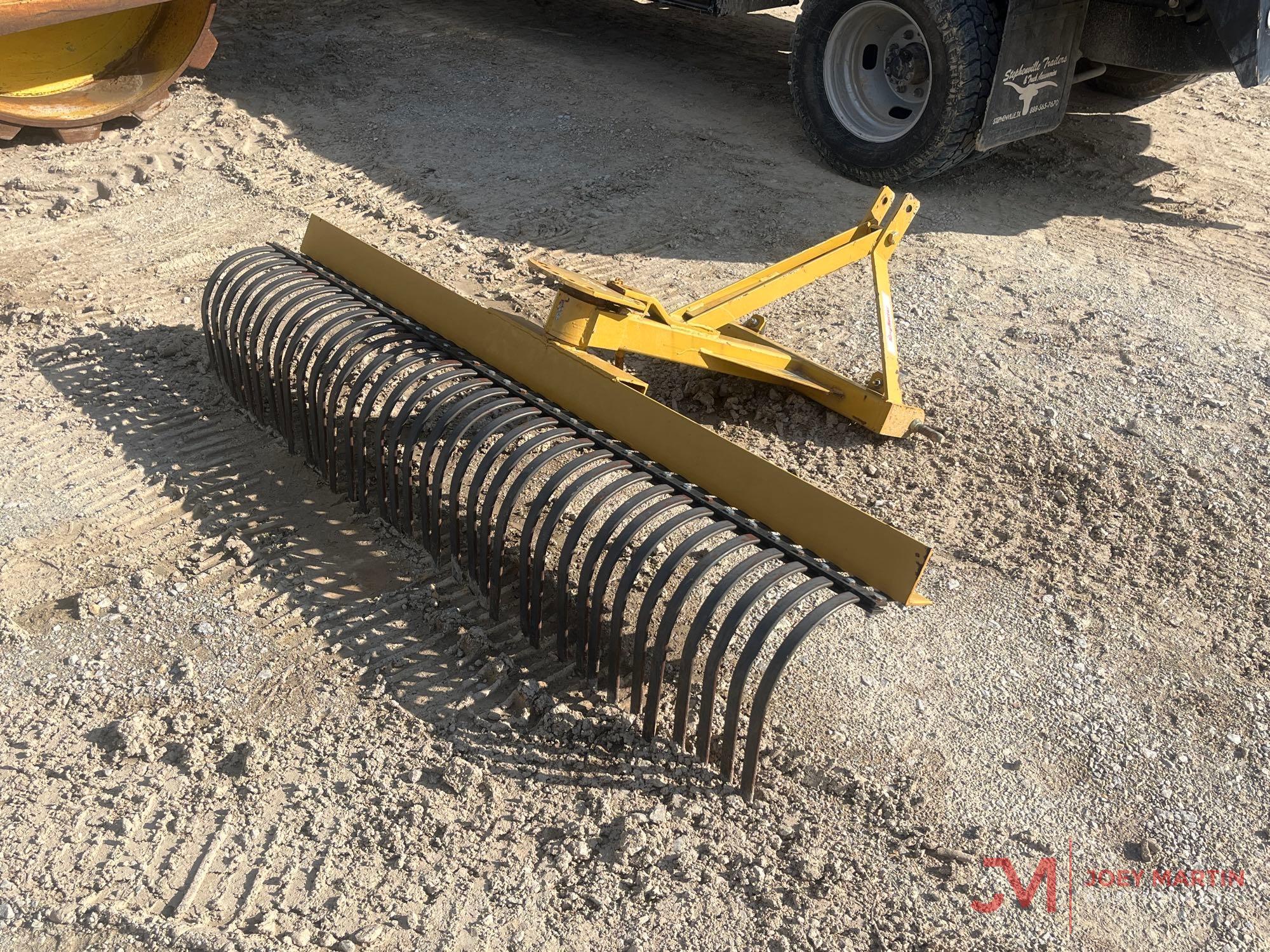 KING KUTTER 6' LANDSCAPE RAKE