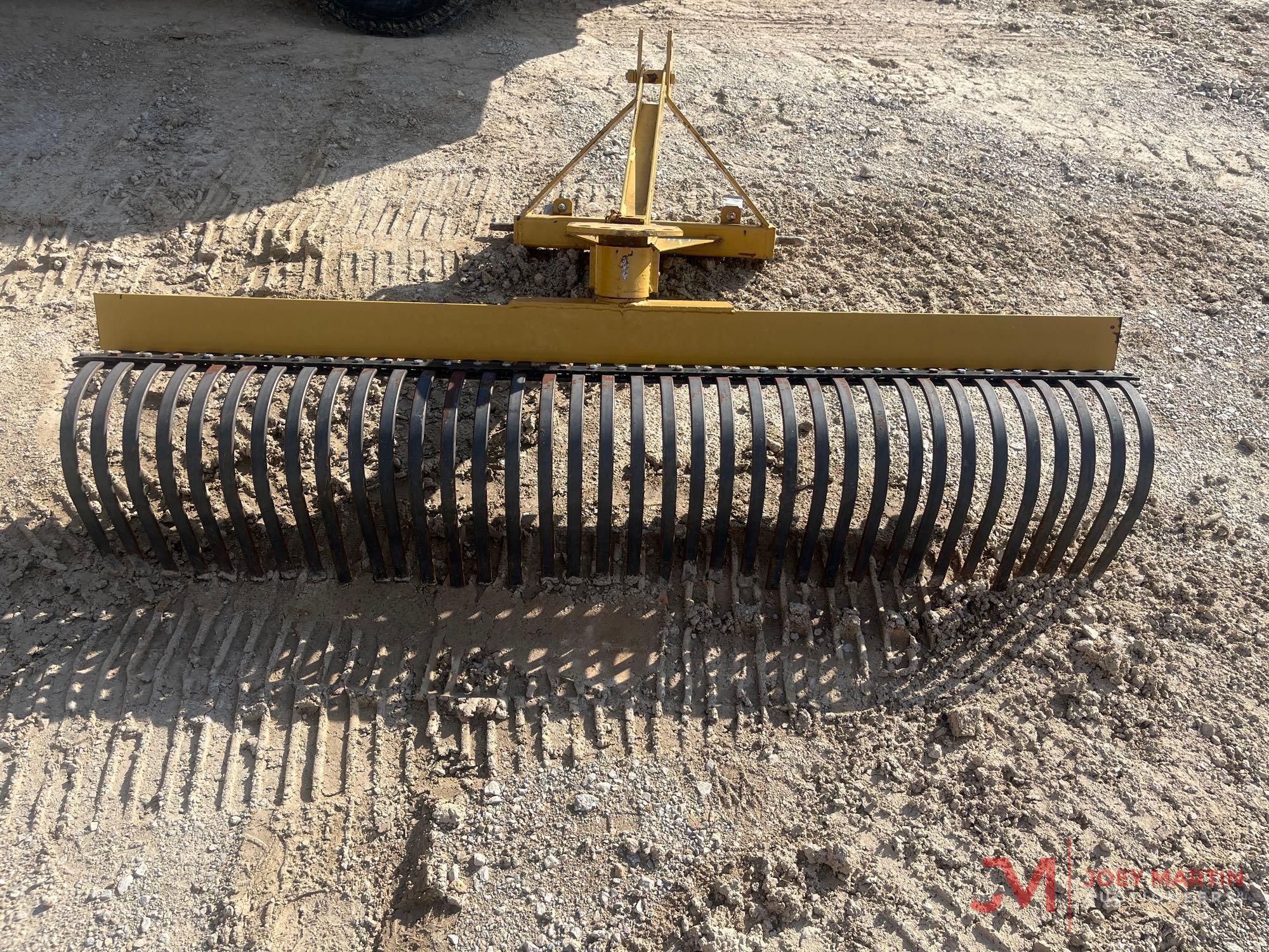KING KUTTER 6' LANDSCAPE RAKE