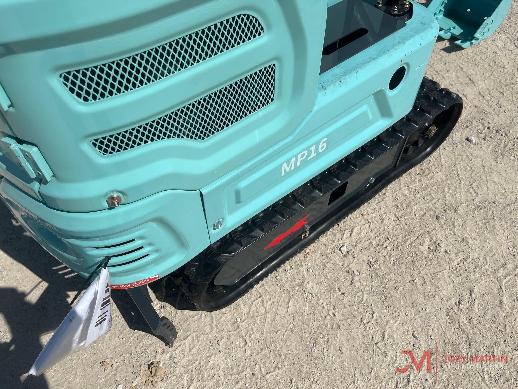 NEW 2025 MACHPRO MP16 MINI EXCAVATOR