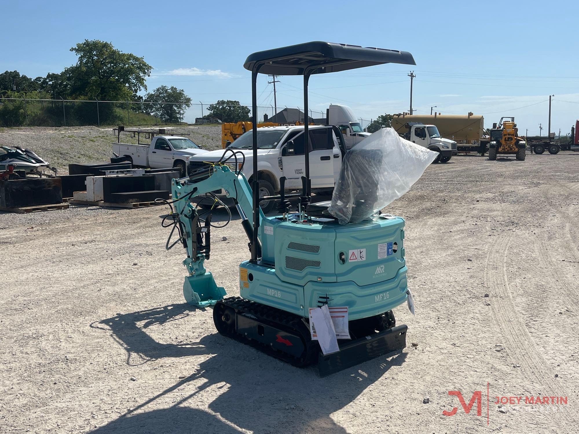 NEW 2025 MACHPRO MP16 MINI EXCAVATOR