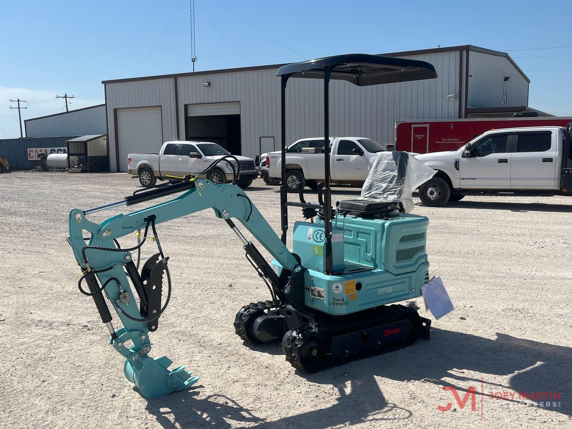 NEW 2025 MACHPRO MP16 MINI EXCAVATOR