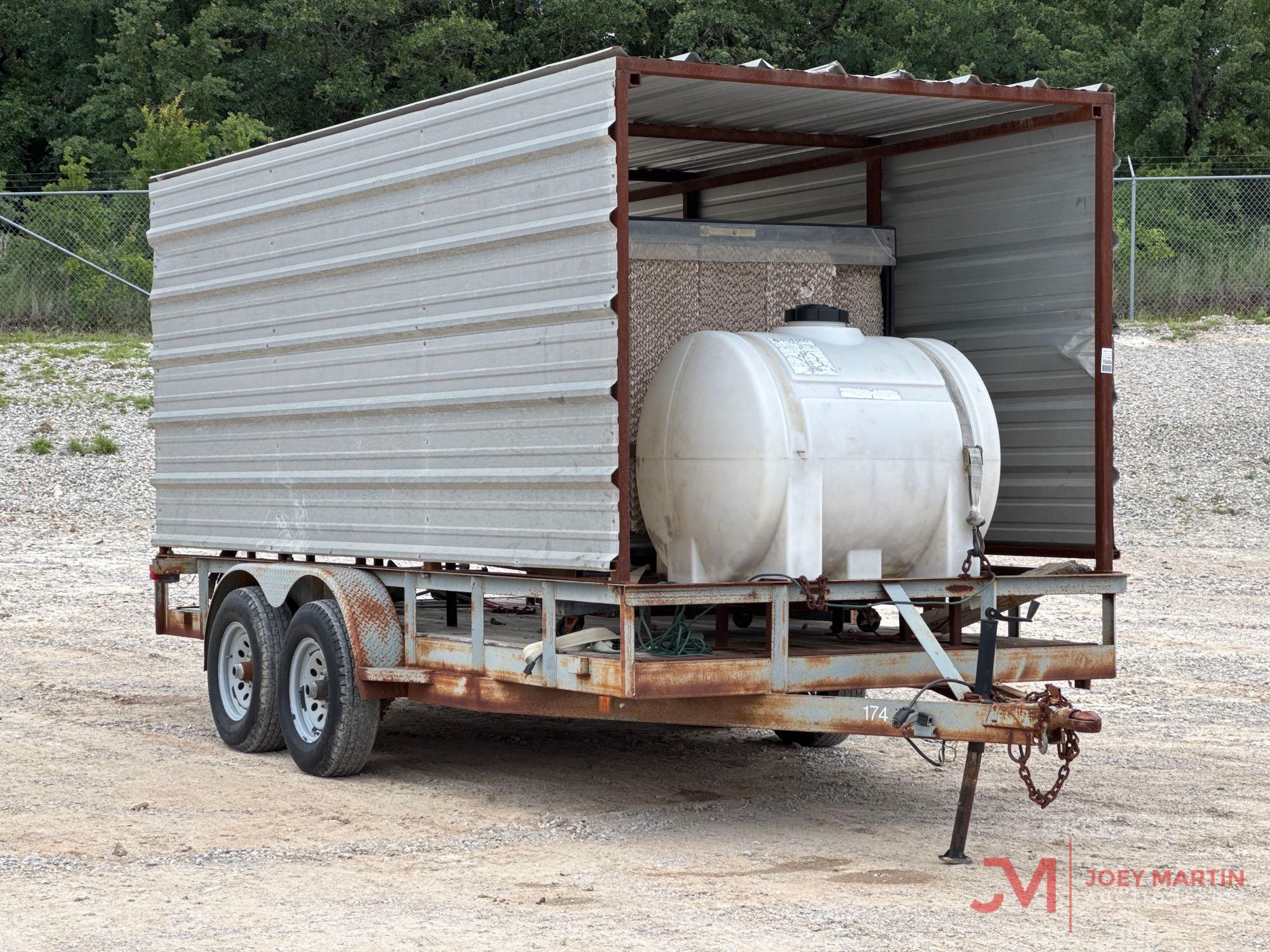 2011 CM TANDEM AXLE UTILITY TRAILER