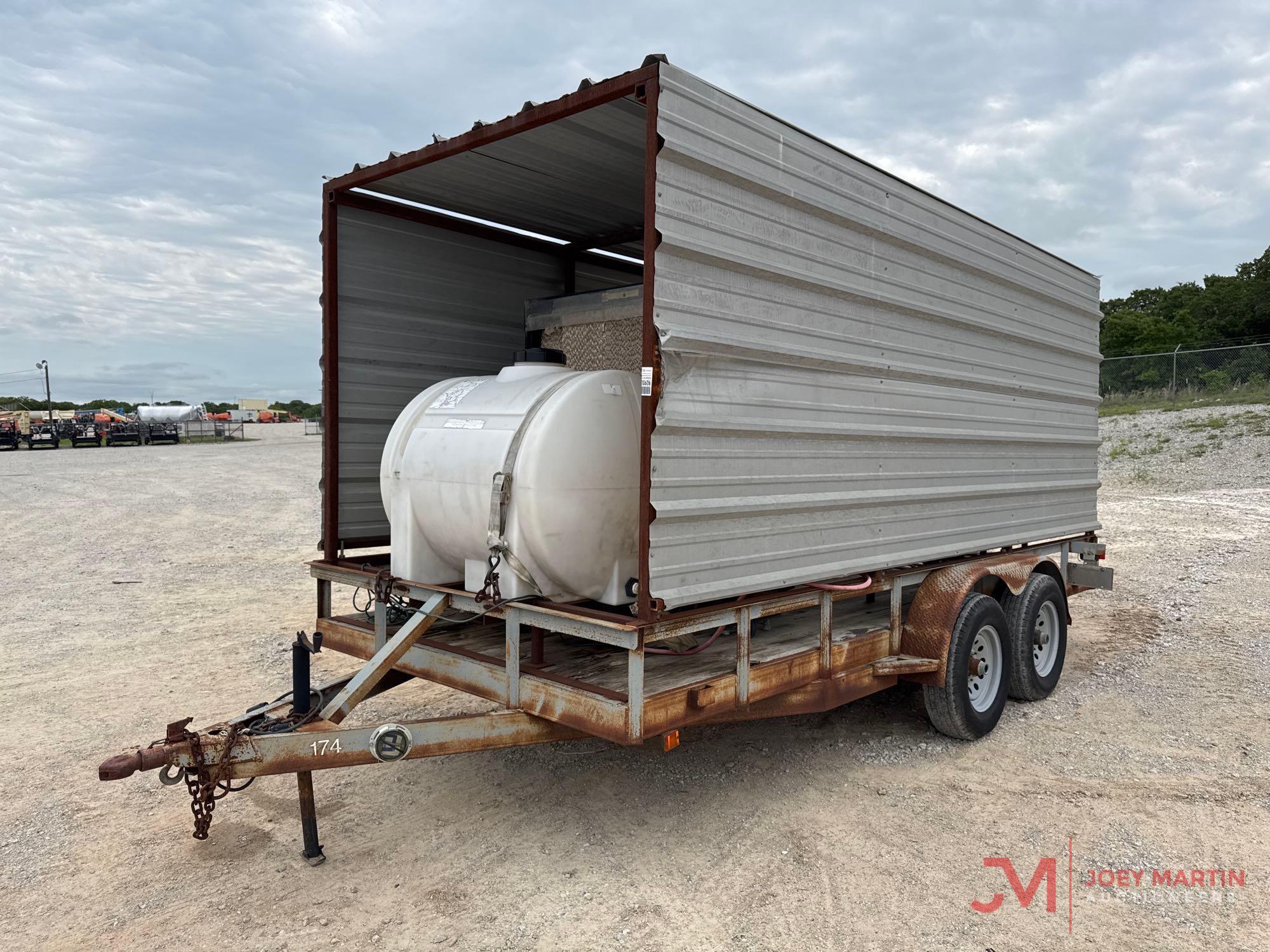 2011 CM TANDEM AXLE UTILITY TRAILER