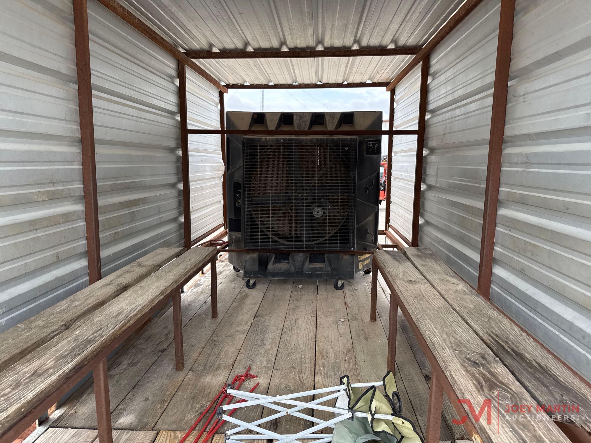 2011 CM TANDEM AXLE UTILITY TRAILER