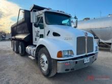2007 KENWORTH T300 TRI-AXLE DUMP TRUCK